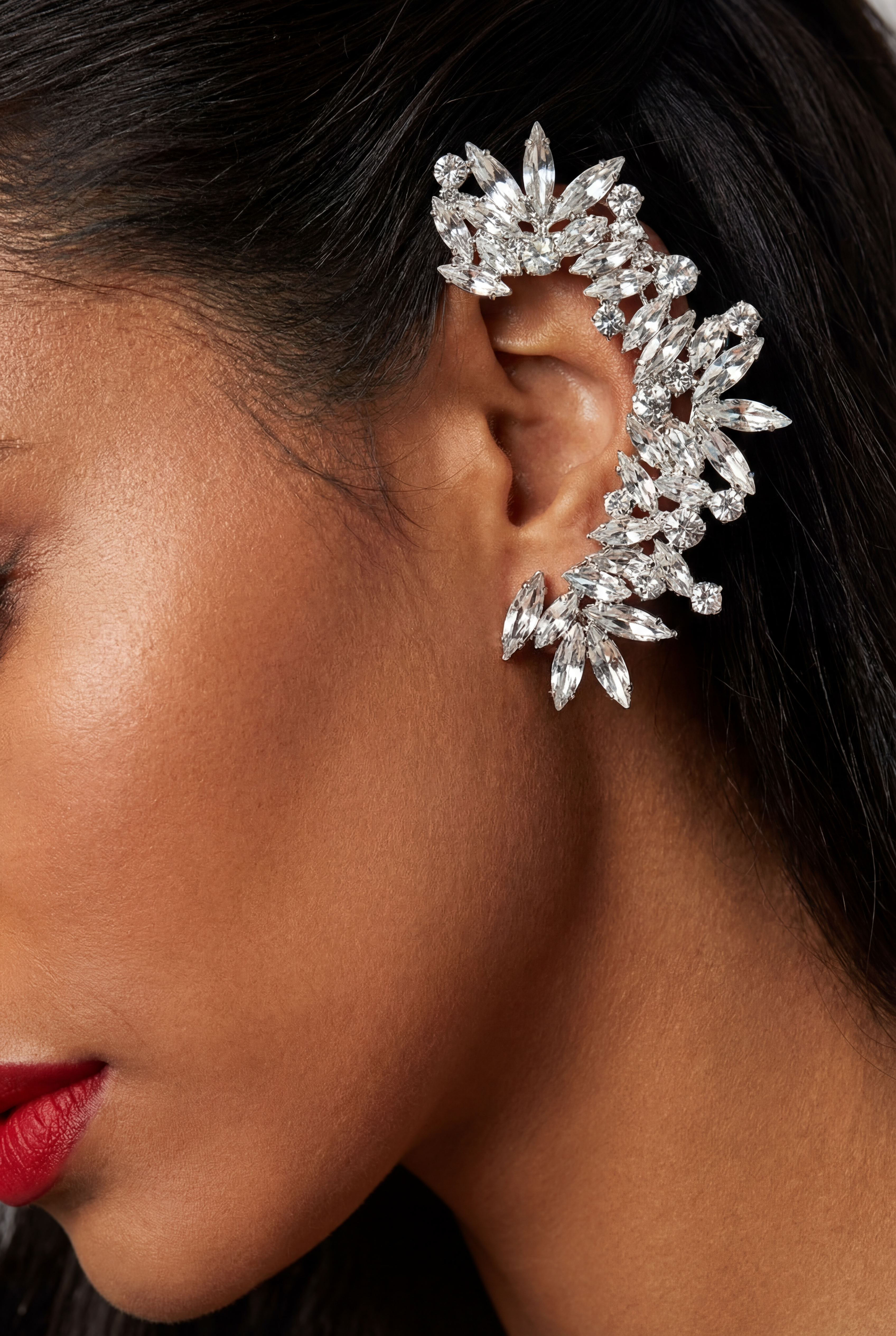 Rhinestone Ear Cuff — 4